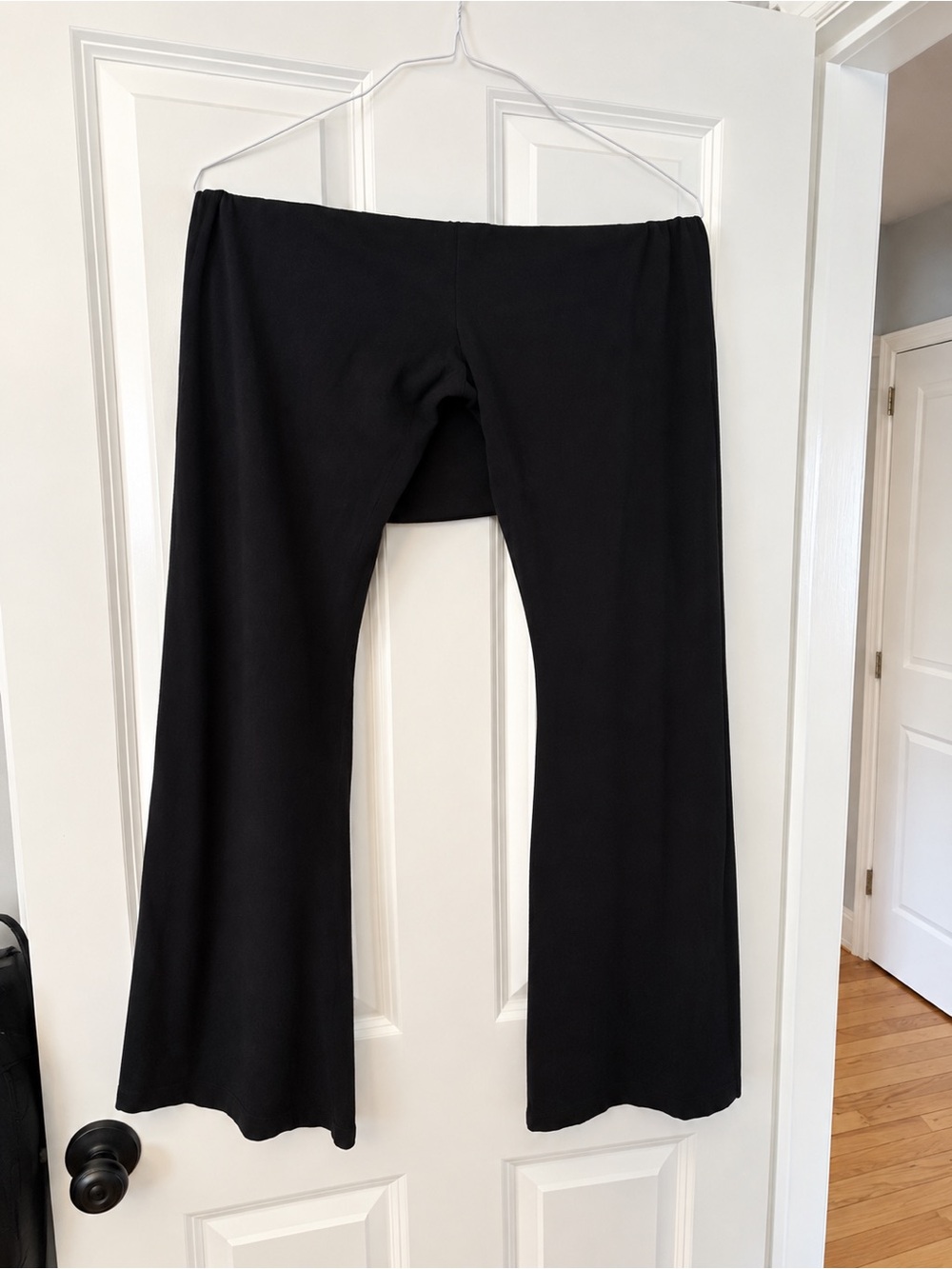 Old Navy Black Maternity Flared Leggings